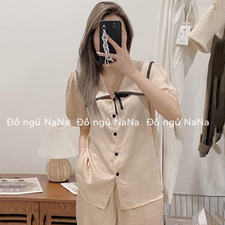 BỘ LỤA VIỀN MẶC NHÀ SIÊU XINH - BN86
