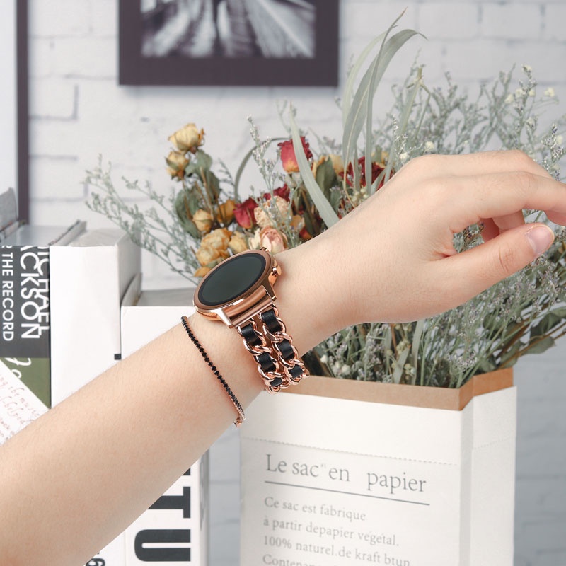 Dây Đeo Kim Loại Sang Trọng Cho Đồng Hồ Thông Minh Samsung Galaxy Watch 4 40mm 44mm Classic 46mm 42mm