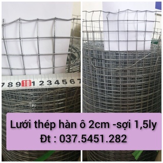 Combo 10m lưới thép hàn ô 1,2cm _ sợi 1,2ly