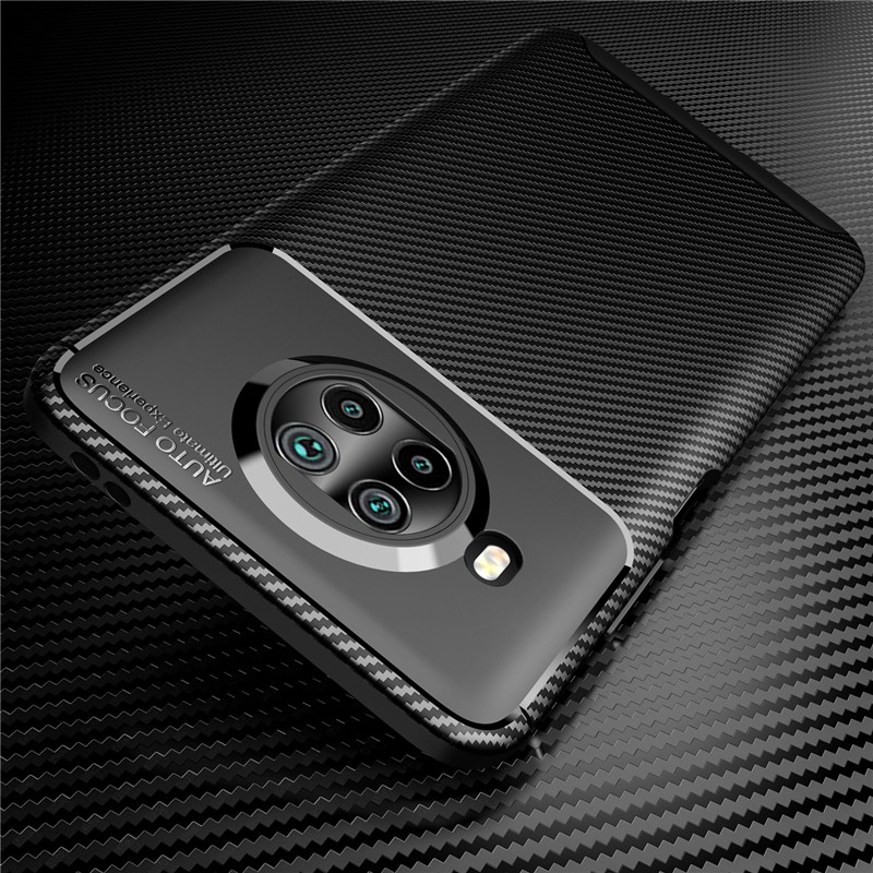 Ốp điện thoại TPU mặt lưới nhám tỏa nhiệt chống trầy cho Xiaomi Redmi Note 9 Pro 5G/Note 9 4G 5G