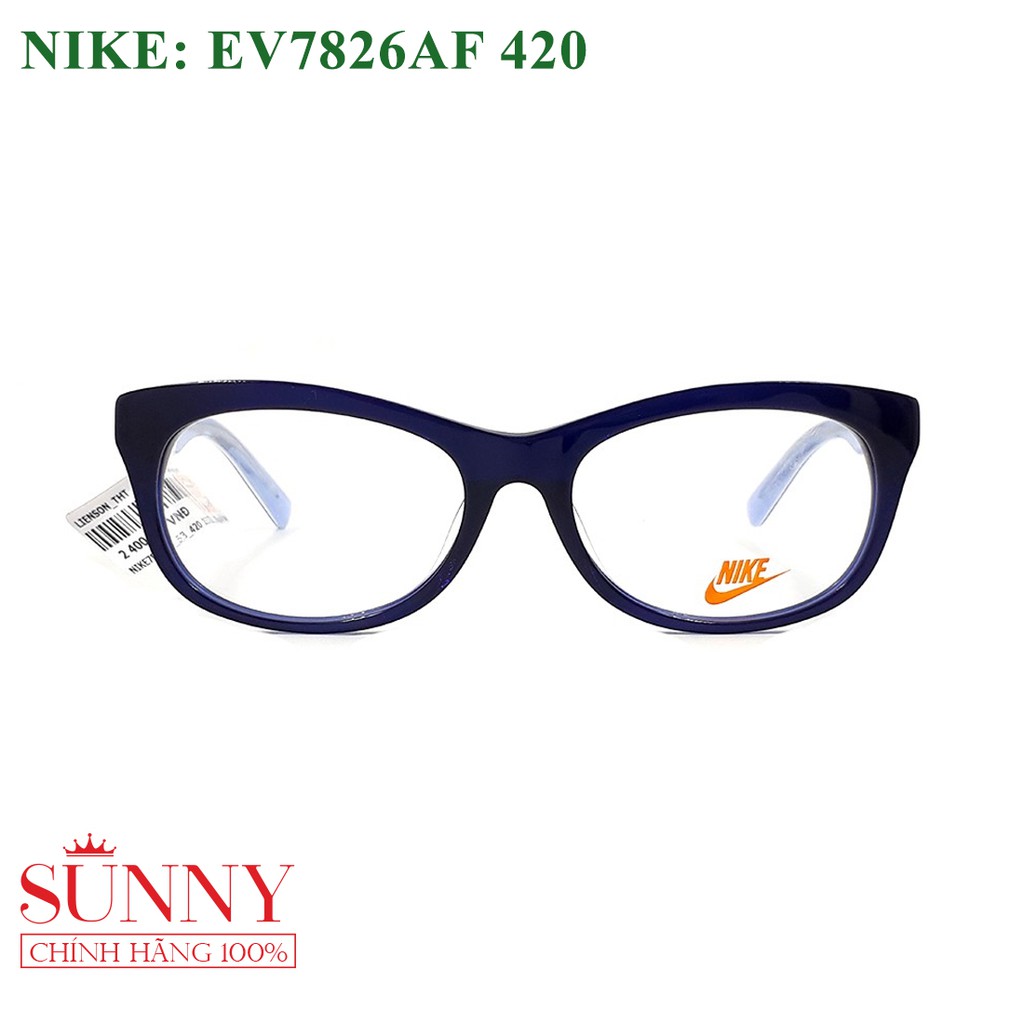 Gọng kính nam nữ thời trang Nike 7826AF chính hãng