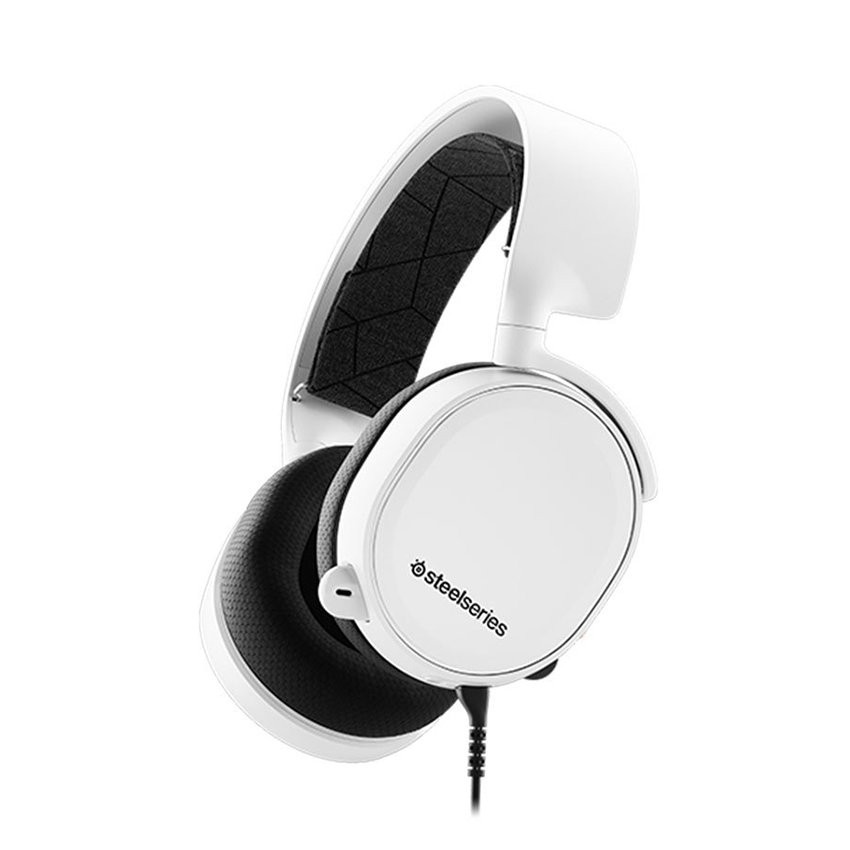 Tai nghe SteelSeries Arctis 3 2019 Edition Black/White