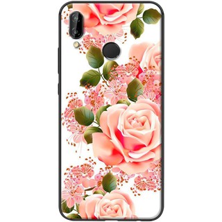 Ốp Lưng Huawei Nova 3e Hoa Hồng Nhạt