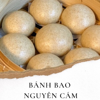 bánh bao nguyên cám ( set 10 bánh nhỏ không nhân)