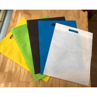 Túi vải ép nhiệt quai lỗ hạt xoài