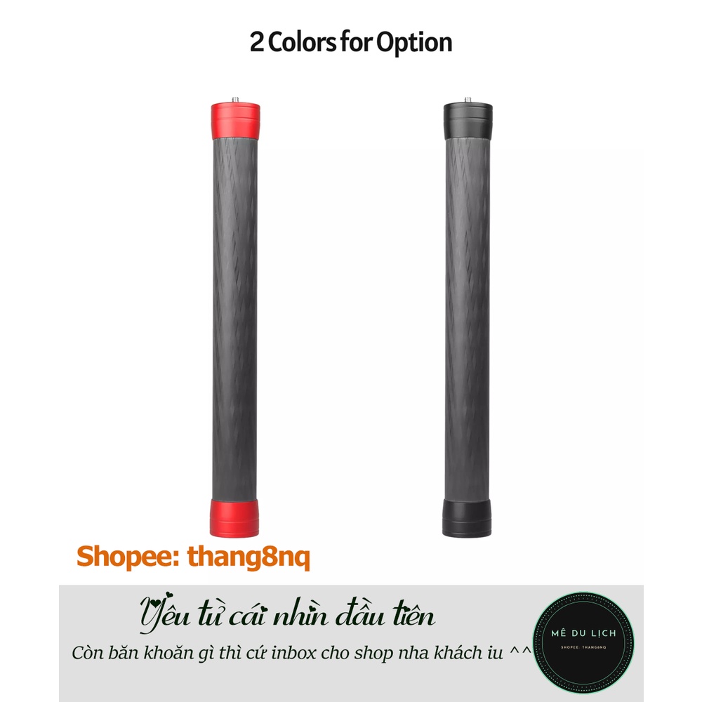 Gậy nối dài gimbal, sợi carbon, chiều dài 35cm | BigBuy360 - bigbuy360.vn