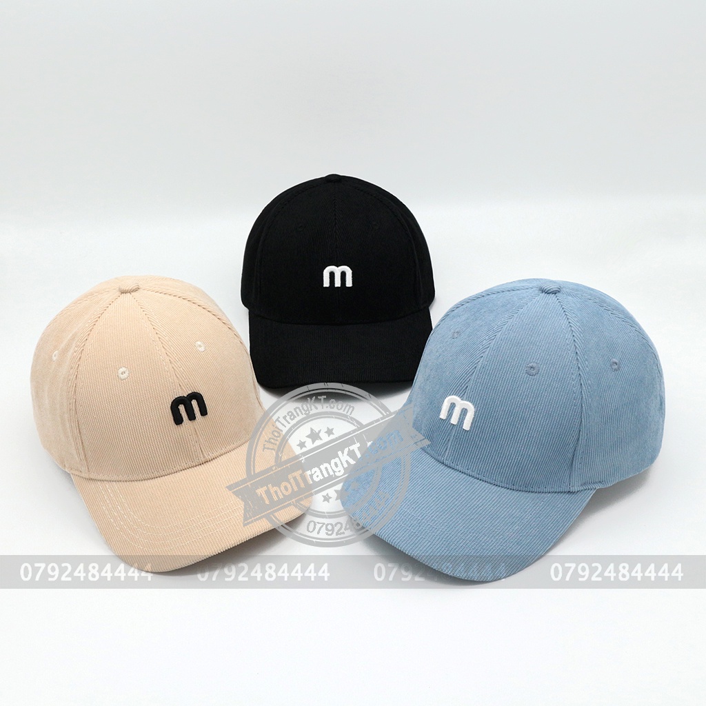 Mũ lưỡi trai ❤️ Nón kết thêu chữ phong cách Ulzzang form unisex nam nữ N01