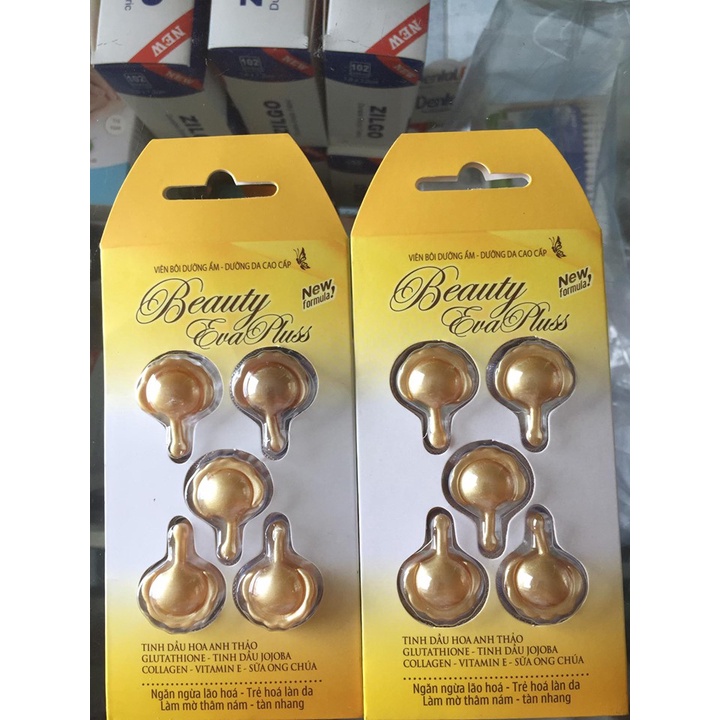 Viên bôi dưỡng ẩm da BEAUTY EVA PLUSS
