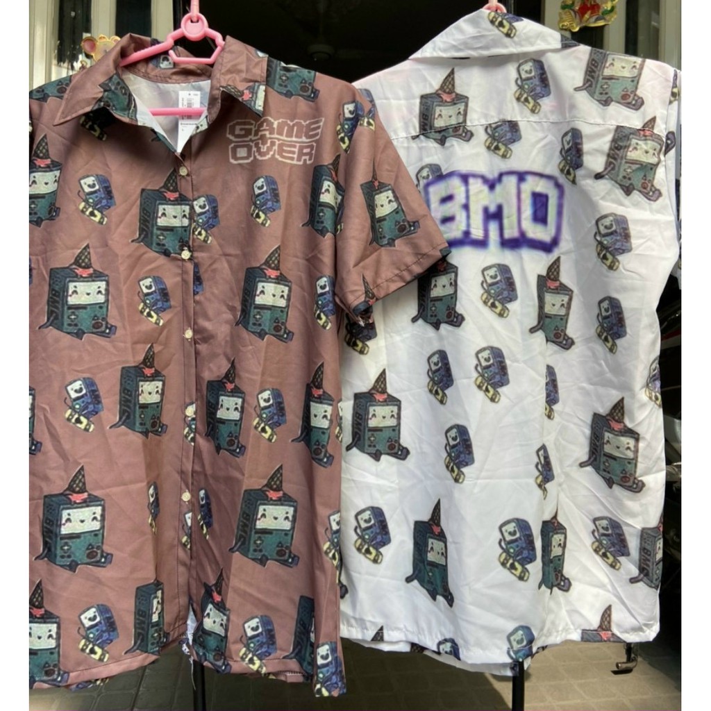 Áo sơmi unisex form như hình mẫu mới về-kèm hình thật