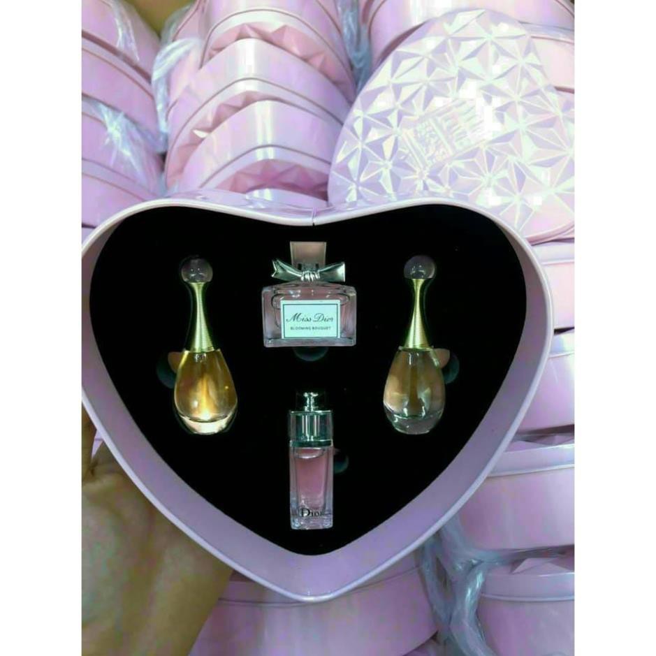 Set Bộ Nước Hoa Dior Mini 4 chai /5ml chai | Thế Giới Skin Care