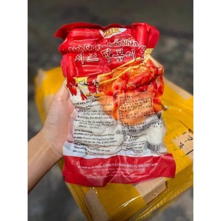 BÁNH GẠO NHÂN PHÔ MAI HÀN QUỐC 500G