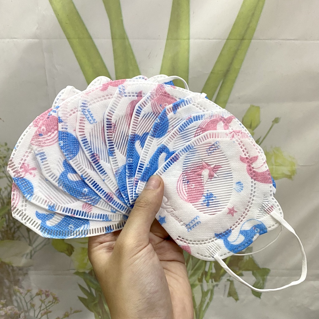 Khẩu trang y tế cao cấp trẻ em kháng khuẩn 3 lớp FAMAPRO kids GẤU DUDU