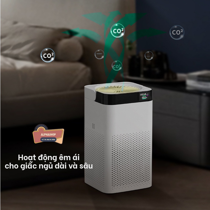 Máy lọc không khí AP03 - Lọc Hepa 3 lớp, cung cấp ion âm, đèn led UV khử khuẩn hiệu quả.
