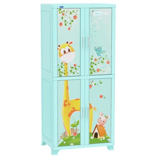 Tủ Quần Áo Nhựa Duy Tân Wing-4C 70 X 50 X 160cm (DƯƠNG)-GIAO NHANH 2H LIÊN HỆ SHOP