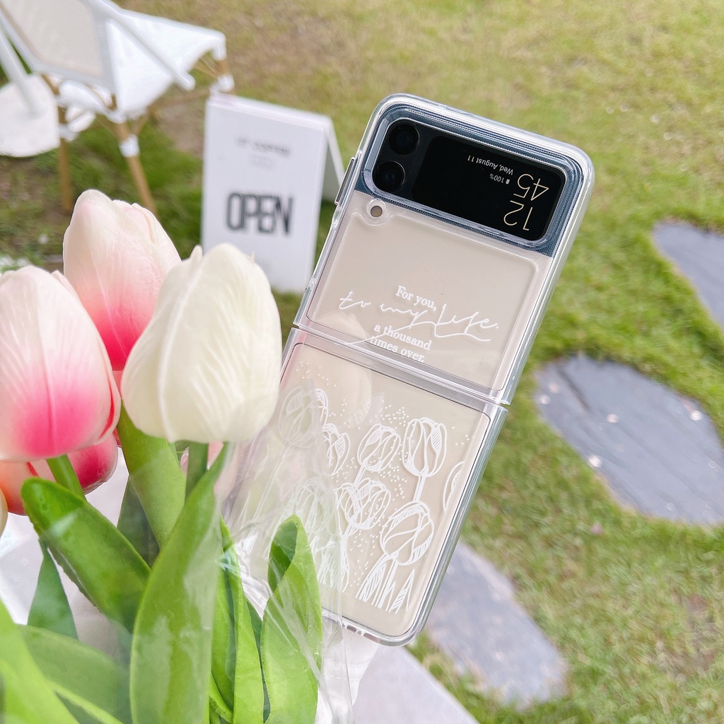 Ốp Điện Thoại Chống Sốc Nhiều Màu Sắc Cho Samsung Z Flip 3 5G zflip3