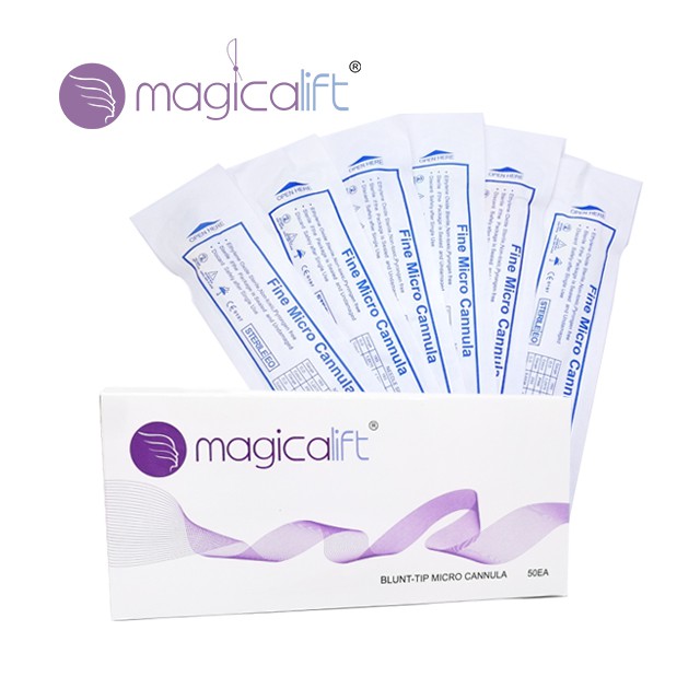 (Q1-HCM) Kim CANNULA Đầu Tù Tiêm Filler Cao Cấp Magicalift - Kim Canula Đủ Size Có Sẵn Kim Mồi Chính Hãng Cao Cấp