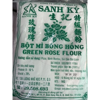 Bột mì Hoa Hồng Xanh SANH KÝ -1KG