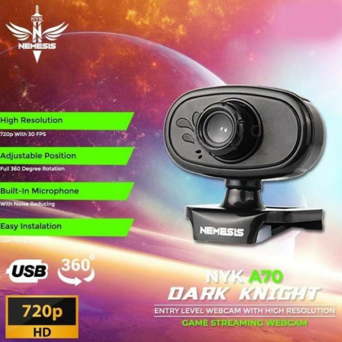 Webcam Nyk NEMESIS A70 720P HD 0512 Kèm Micro Chất Lượng Cao | BigBuy360 - bigbuy360.vn