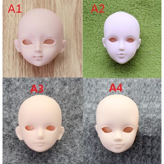 Đầu búp bê chưa gắn mắt