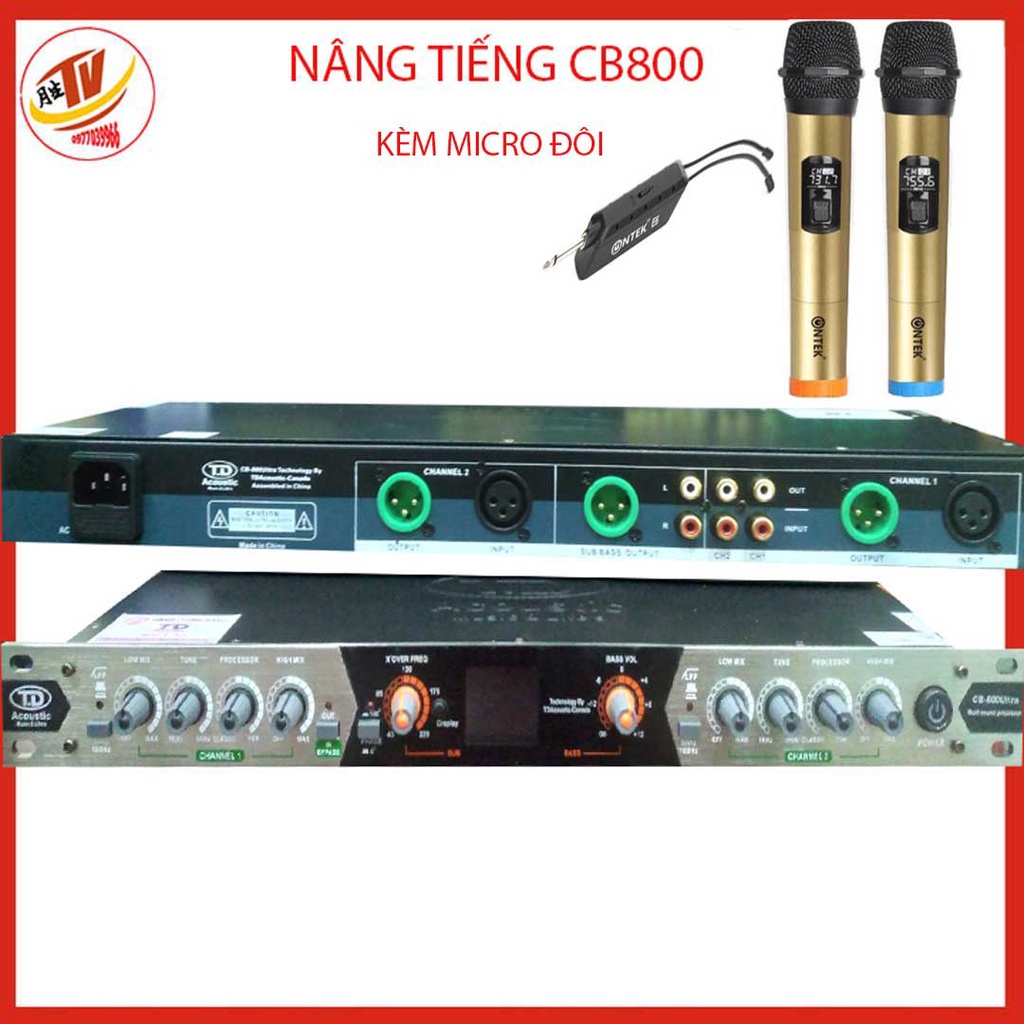 [Mã ELHACE giảm 4% đơn 300K] [kèm micro mv01] Nâng tiếng karaoke TD Acoustic cb 800