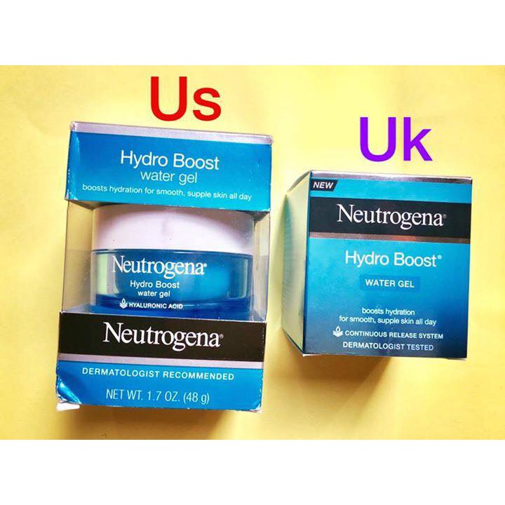 Kem dưỡng da Neutrogena Hydro Boost Water Gel - Aqua Gel mẫu mới