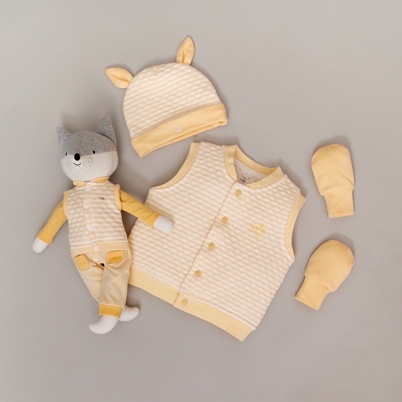 Áo Gile chần bông Nous dành cho bé 3-6m đến 18-24m