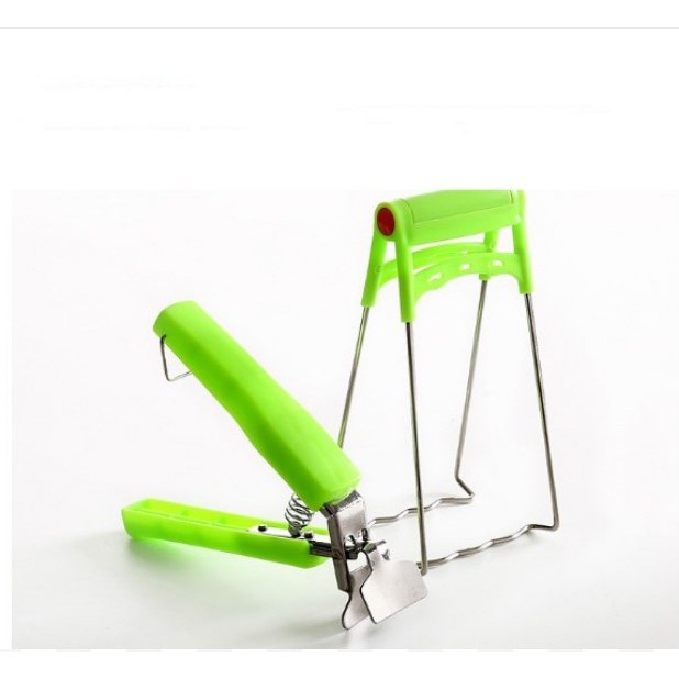 KMM - Bộ dụng cụ kẹp gắp đồ nóng 2 món có tay cầm tiện ích, chống nóng an toàn