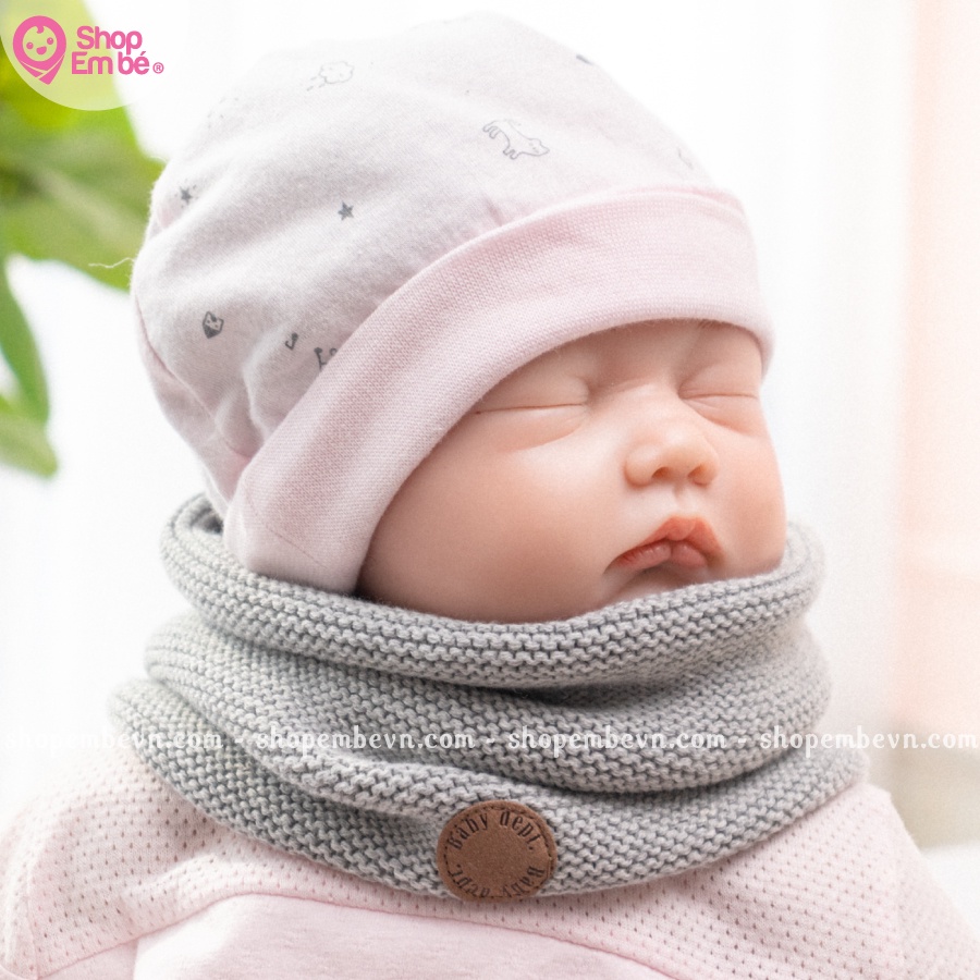 Khăn quàng cổ cho bé, khăn len cho bé trai bé gái nhiều màu tiện dụng mềm mại Shop em bé