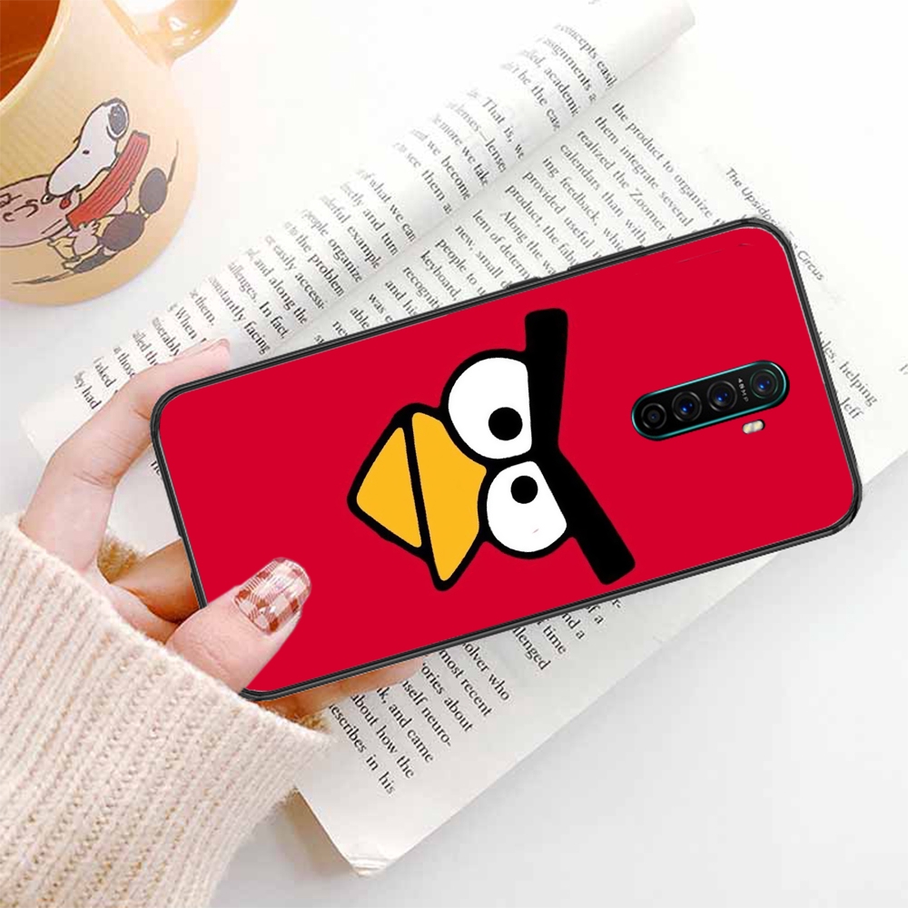 Ốp điện thoại dẻo họa tiết hoạt hình Angry birds dễ thương cho OPPO A3S A5 A37 A39 A5S A7 A59 F1S F3 A1 F5 F7 F9 5A