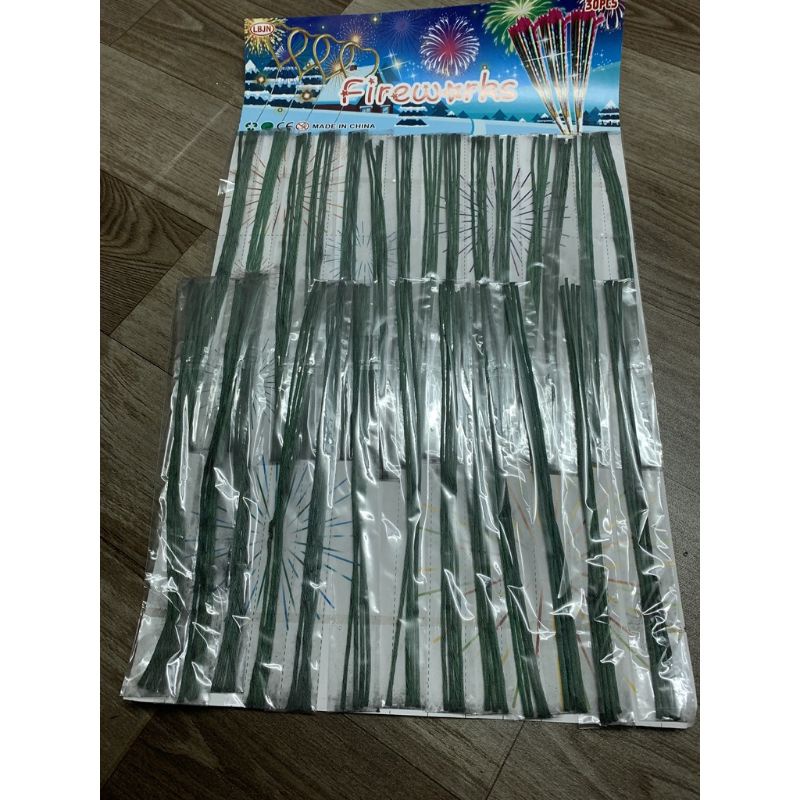 Vỉ dây cháy chậm fireworks, Vỉ đồ chơi sự kiện, đồ chơi tết 2023