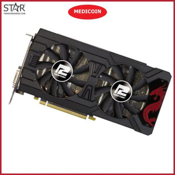 [ MediCoin ] - VGA Power Color RX570 4G D5 Red Dragon 2 Fan - BH 5 năm | BigBuy360 - bigbuy360.vn