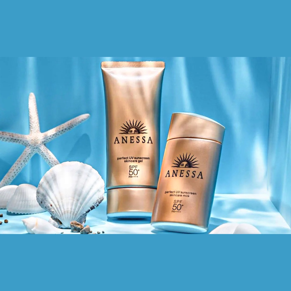 Sữa chống nắng Anessa Perfect UV Sunscreen Skincare Milk SPF 50+ PA++++ 60ml mịn mượt, không gây nhờn rít