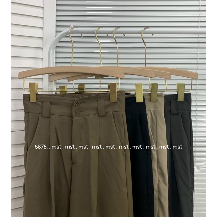 Quần vải clothing 2 cúc viền from siêu đẹp - hàng có sẵn