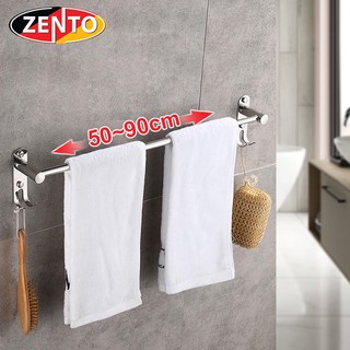 Giá vắt, treo khăn kép inox Towel Bar HA4618-2