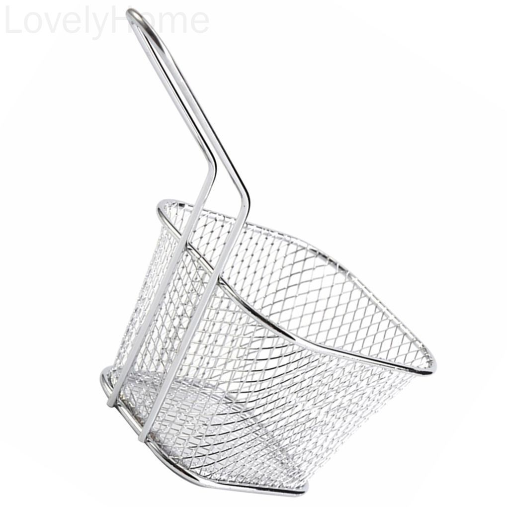 Rổ chiên khoai tây làm bằng thép không gỉ