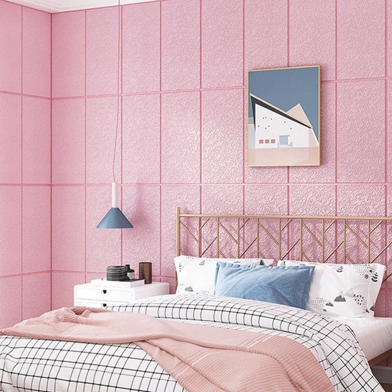 Giấy Dán Tường 3D Tự Dính Chống Thấm Nước Trang Trí Phòng Ngủ/Phòng Khách/Phòng Tắm/Nhà Bếp Chống Thấm Nước