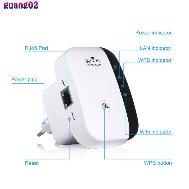 300Mbps Wifi Repeater Wireless-N 802.11 AP Router Extender Signal Booster | BigBuy360 - bigbuy360.vn