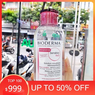 [CÓ BILL] Nước Tẩy Trang Bioderma Nắp Nhấn Bản Đặc Biệt