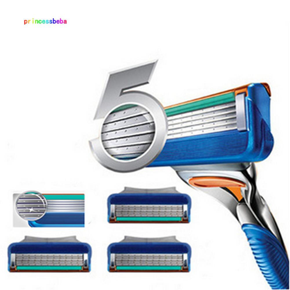 (Hàng Mới Về) Set 4 Lưỡi Dao Cạo 3 Lớp Cho Gillette Match 3 Bg