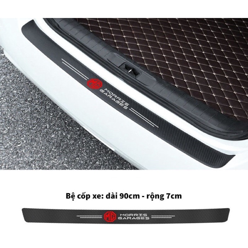 Bộ Miếng Dán Bậc và Dán Cốp hãng xe MG xe ZS, HS, MG5, Mg One, …