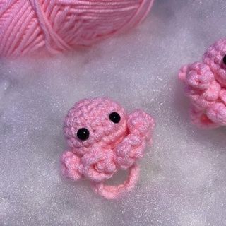 baby octopus ( Nhẫn len dành cho mọi lứa tuổi )