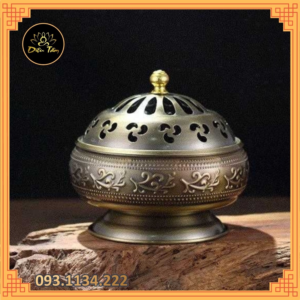 Lư xông trầm hương, cắm nhang vòng