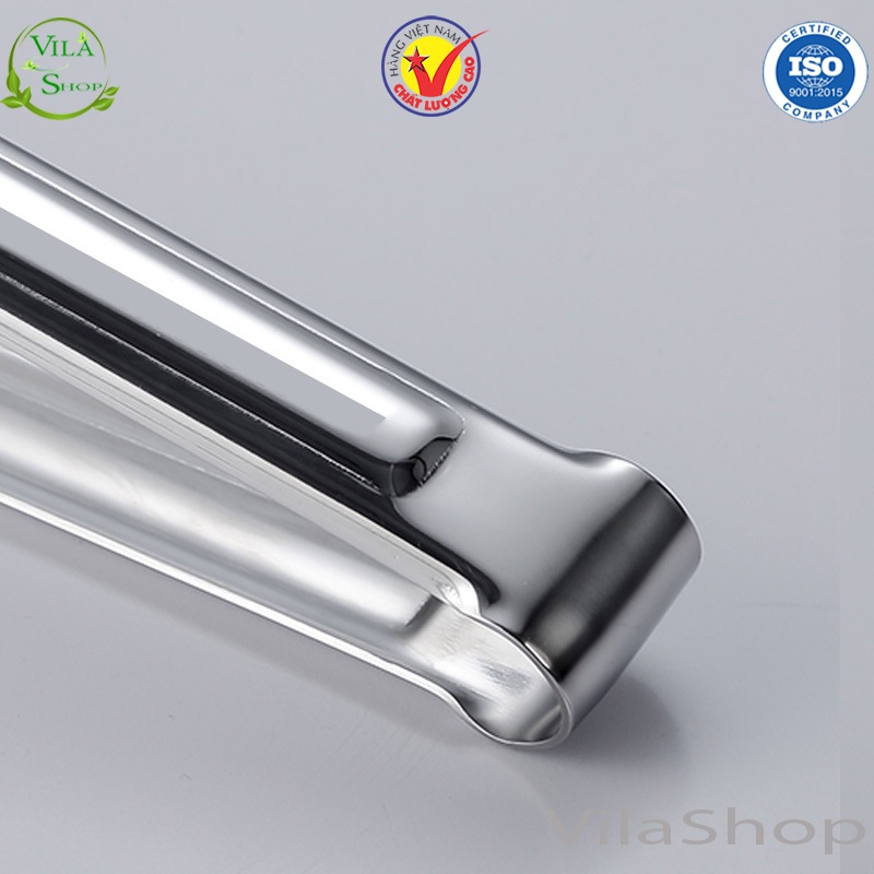 [ 2 Phân Loại ] Kẹp Inox, Kẹp Gắp Thức Ăn Chất Liệu Inox, Gắp Đồ Nóng Lạnh An Toàn Tiện Dụng