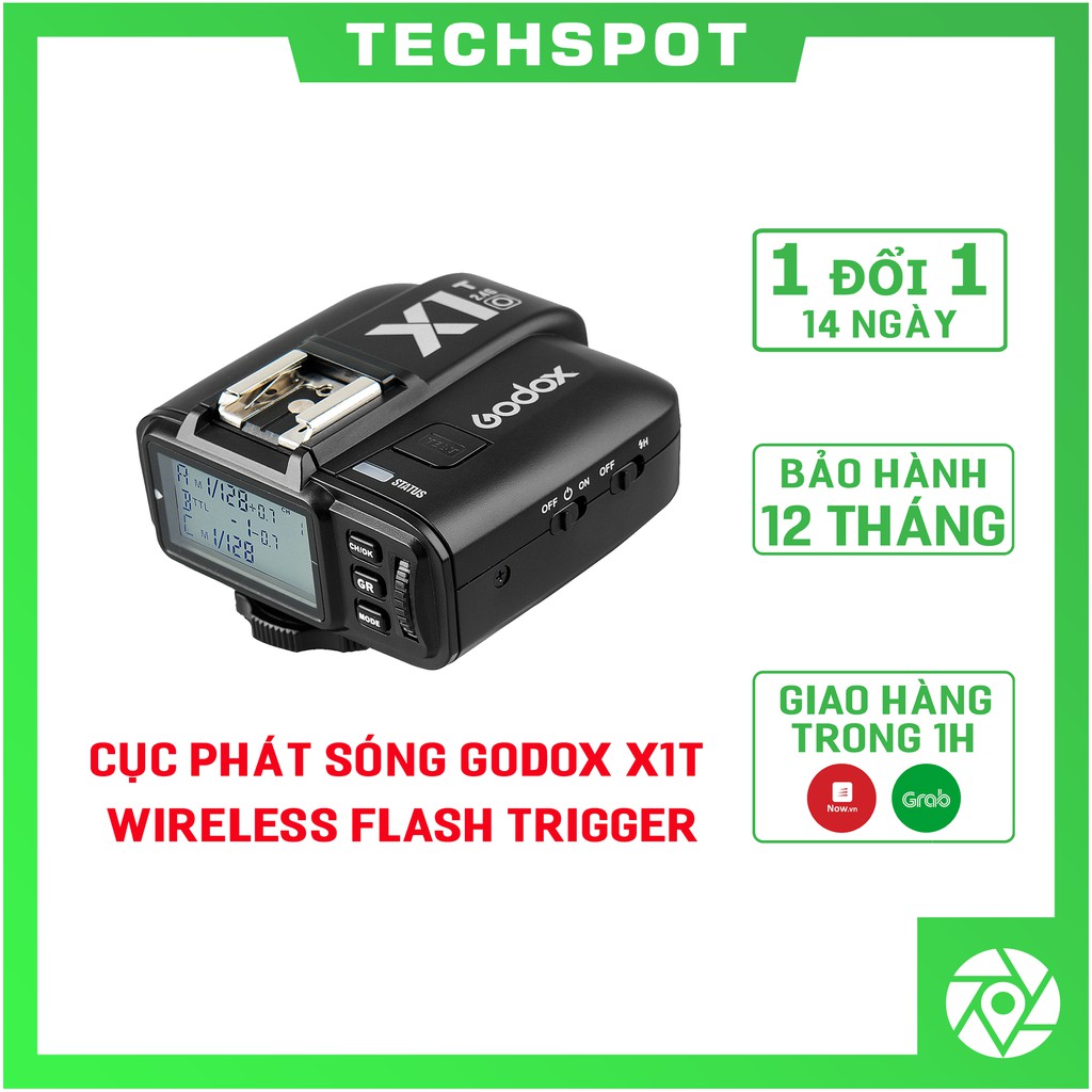 Kích nổ đèn Trigger Godox TTL Wireless Flash X1-TX for Canon/Nikon/Sony/Fujifilm