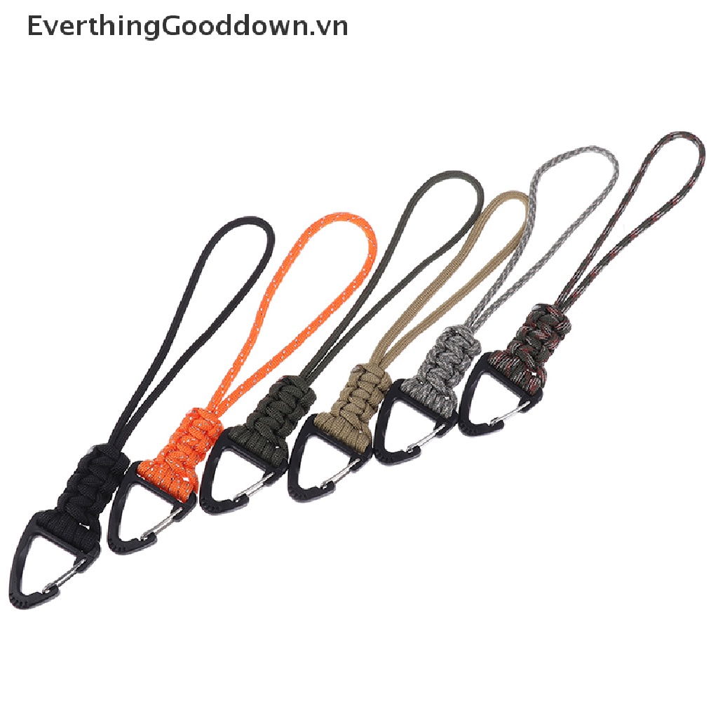 Everthinggooddown Dây Buộc Bánh Răng Sinh Tồn Bện Thủ Công Có Kẹp