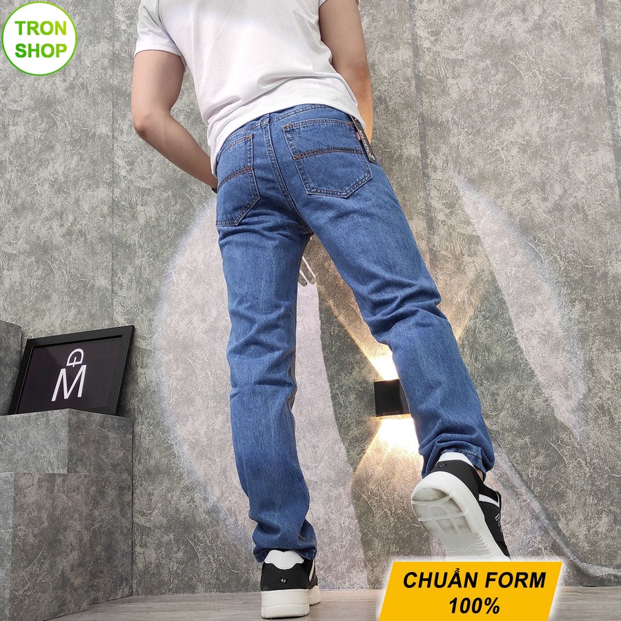 Quần jean nam ống suông Tronshop TS61 3 màu thời trang