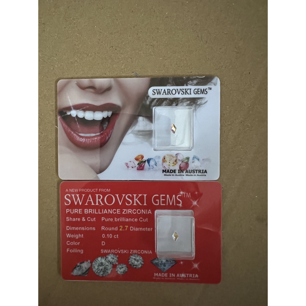 Đá gắn răng hình ngôi sao