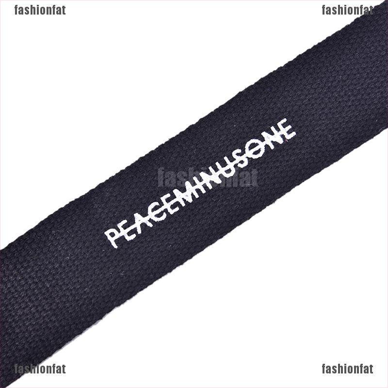 [Iron] GD Peaceminusone Belt Long Canvas Belt Fashion Women Men Punk