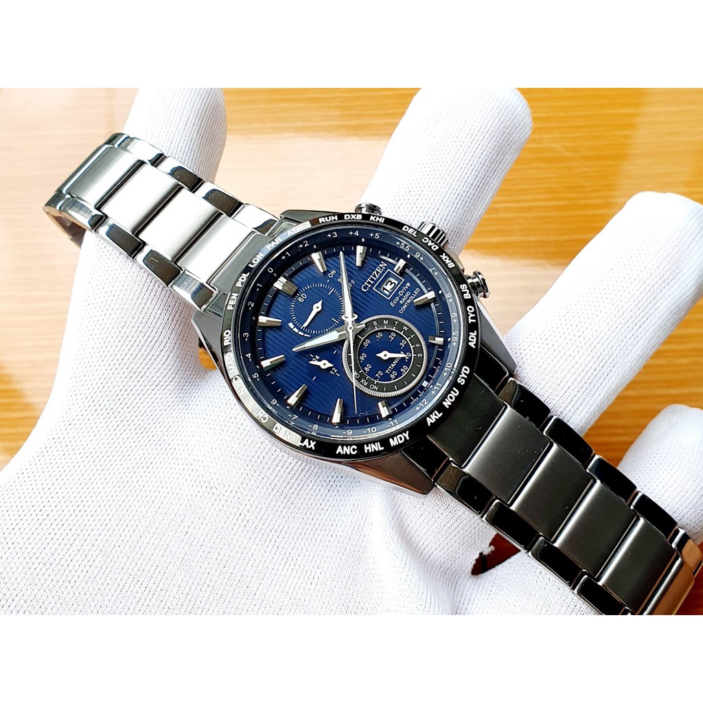 Đồng hồ nam Citizen Eco-drive Titanium AT8154-58L