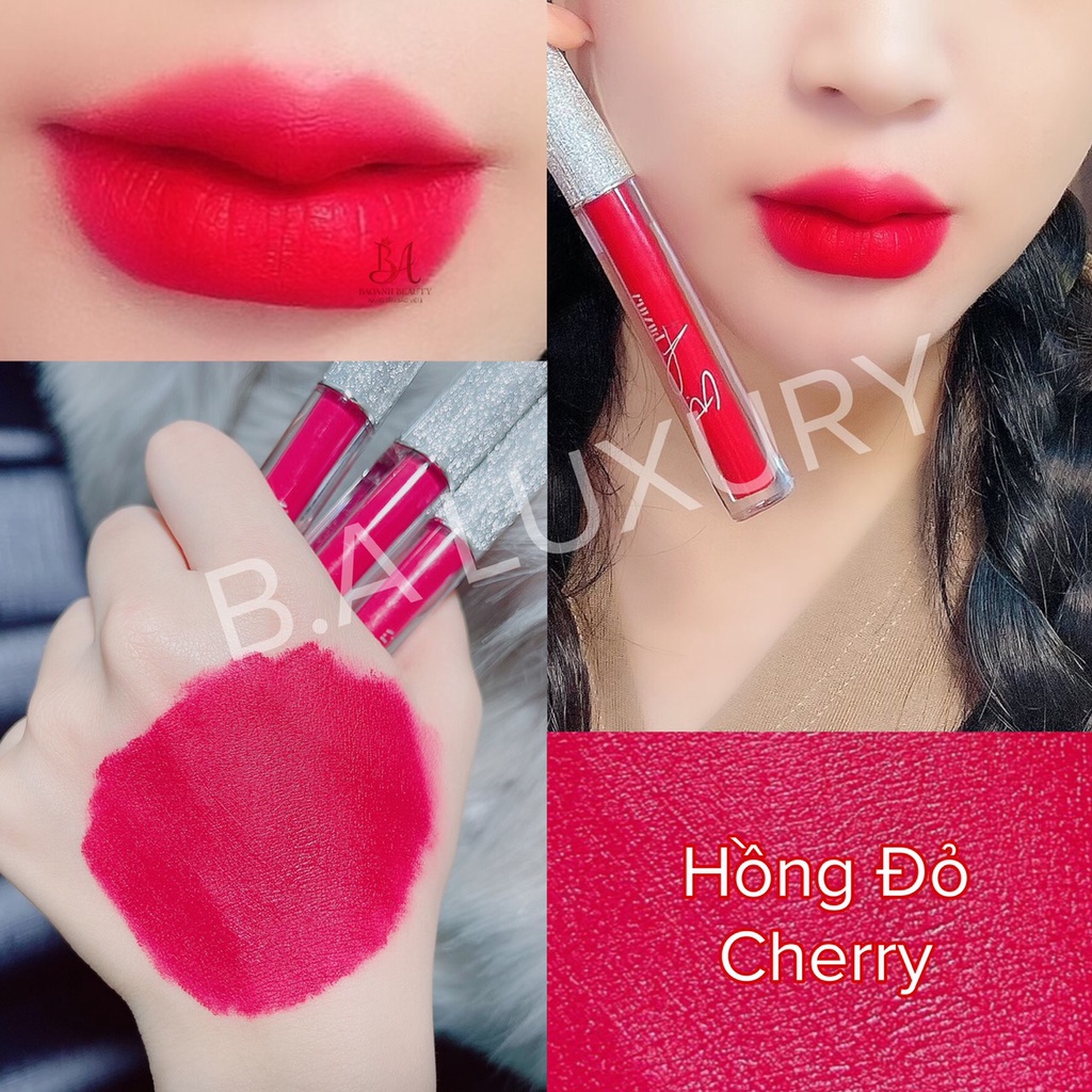 Son B.A Luxury V3 - Son Kem Hữu Cơ Siêu Lì Mềm Môi Không Chì Cao Cấp Full Size